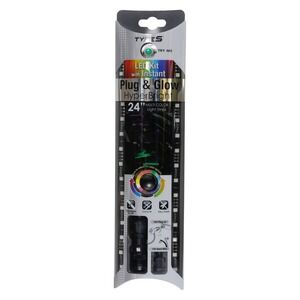 Type S Plug & Glow HyperBright LED Kit Multi-Color Car Interior Lighting 24 Inch